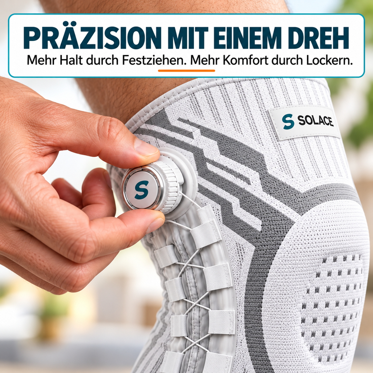 Solace Kniebandage – Bild 7